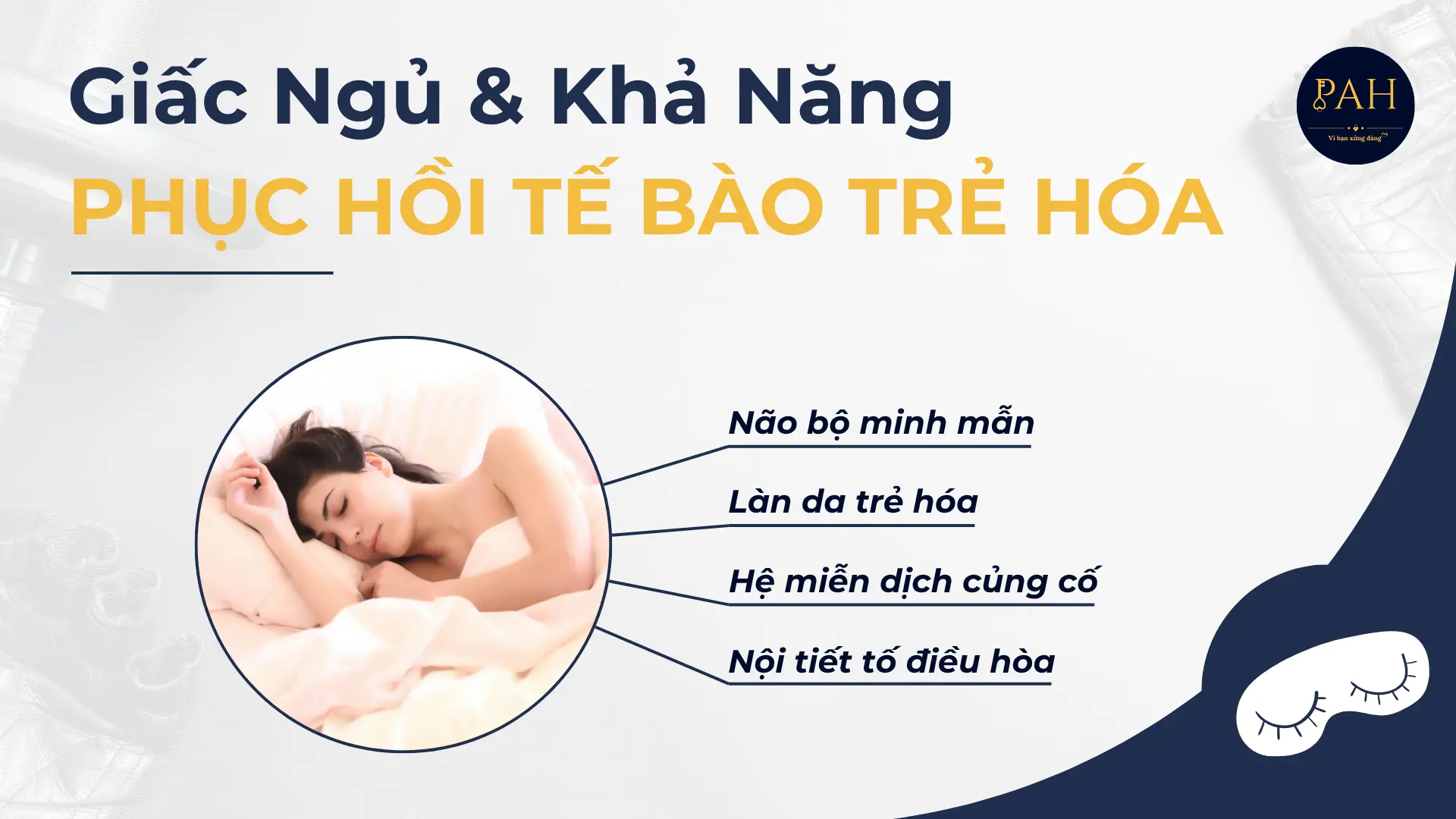 giấc ngủ và khả năng phục hồi tế bào