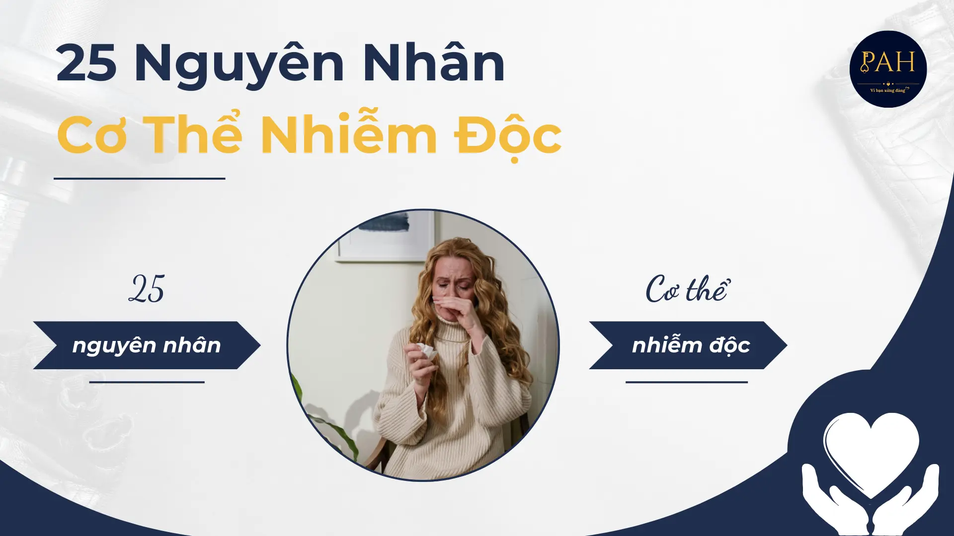 25 nguyên nhân cơ thể bị nhiễm độc