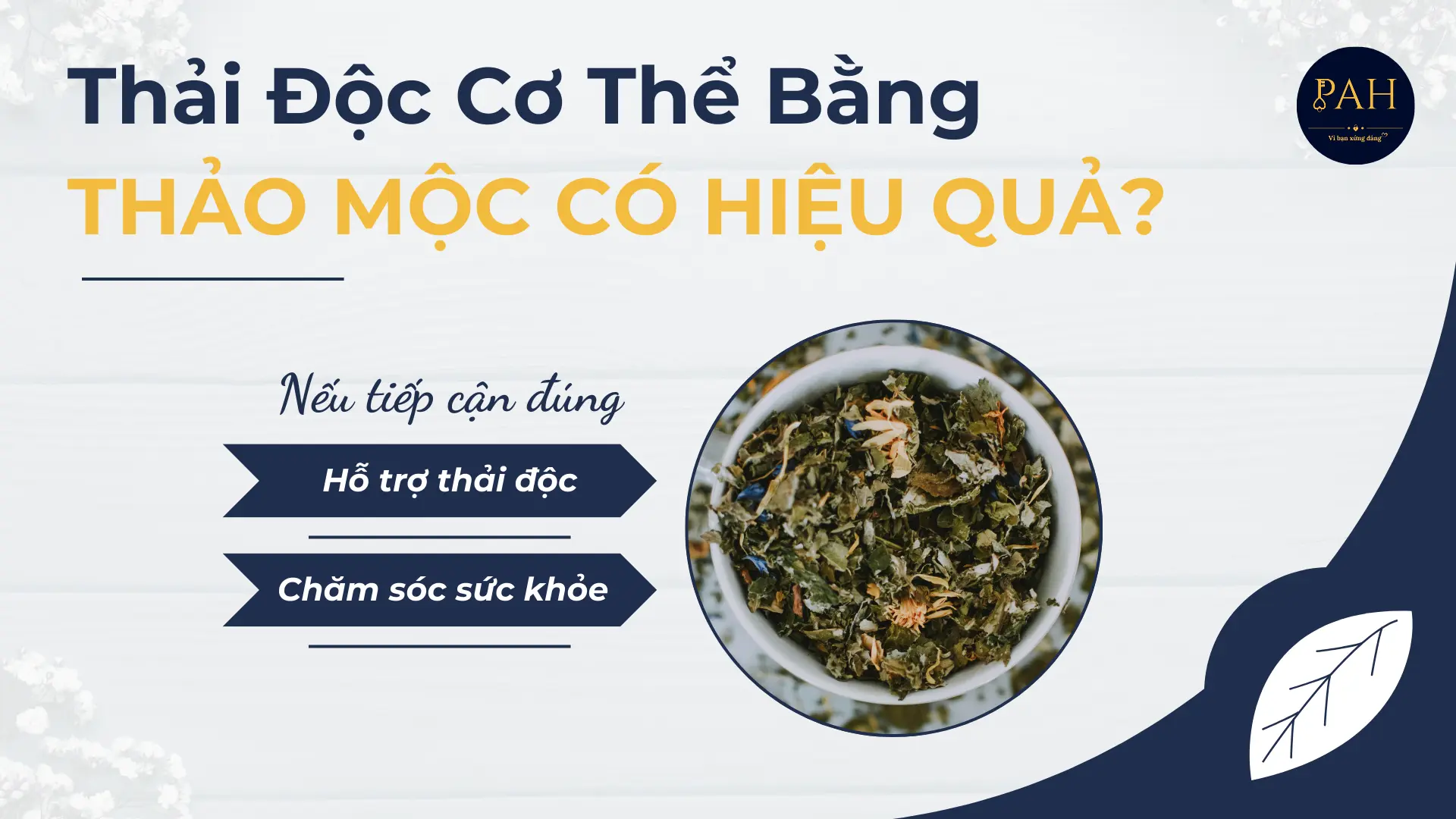 thải độc cơ thể bằng thảo mộc có hiệu quả không