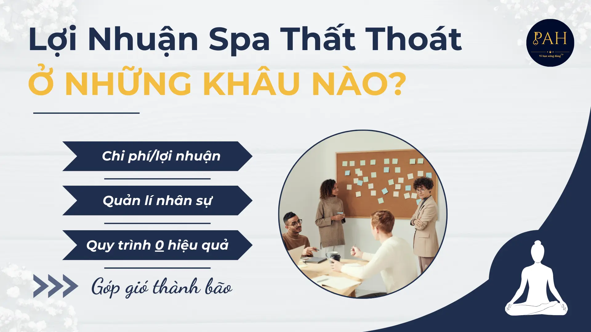 spa hiện nay đang thật thoát lợi nhuận ở những khâu nào?