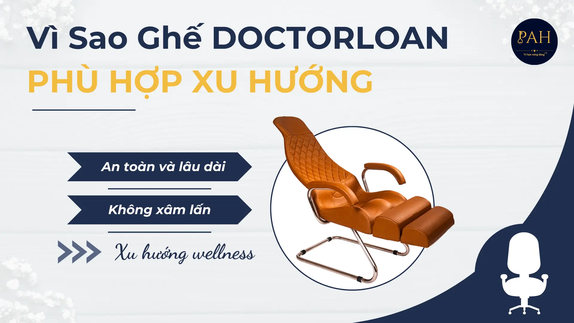 Vì Sao Ghế DRLOAN Phù Hợp Xu Hướng Wellness