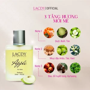 Nước hoa nam APPLE hương táo xanh hiện đại3013