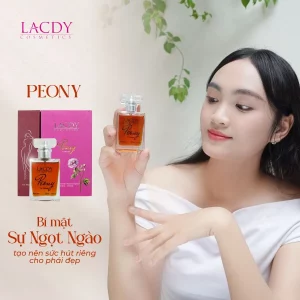 Nước hoa nữ PEONY hương hoa mẫu đơn ngọt ngào12
