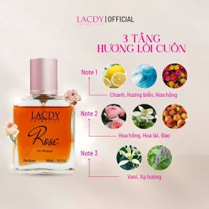 Nước hoa nữ ROSE hương hoa hồng cao cấp12