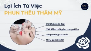 lợi ích từ việc phun thêu thẩm mỹ