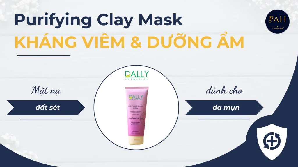 mặt nạ đất sét dành cho da mụn