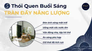 thói quen buổi sáng giúp cơ thể tràn đầy năng lượng