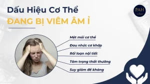 dấu hiệu cơ thể đang bị viêm âm ỉ
