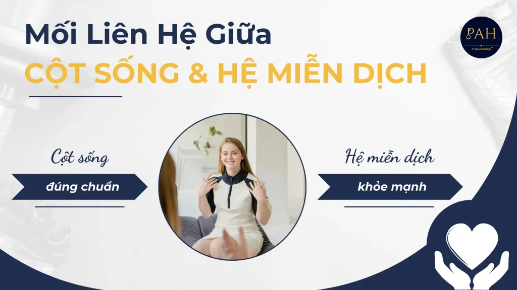 mối liên hệ giữa cột sống và hệ miễn dịch