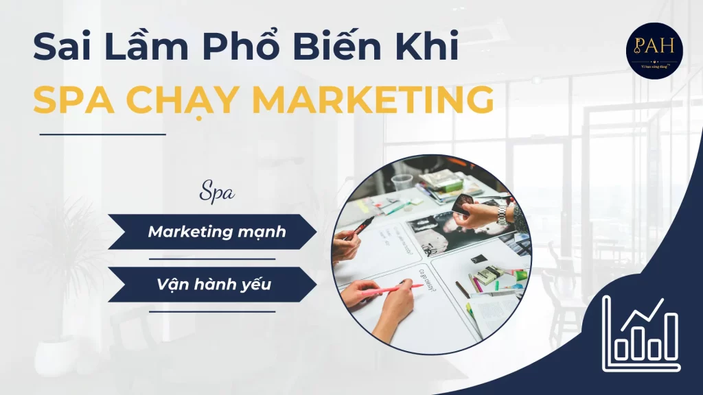 sai lầm phổ biến khi spa chạy marketing