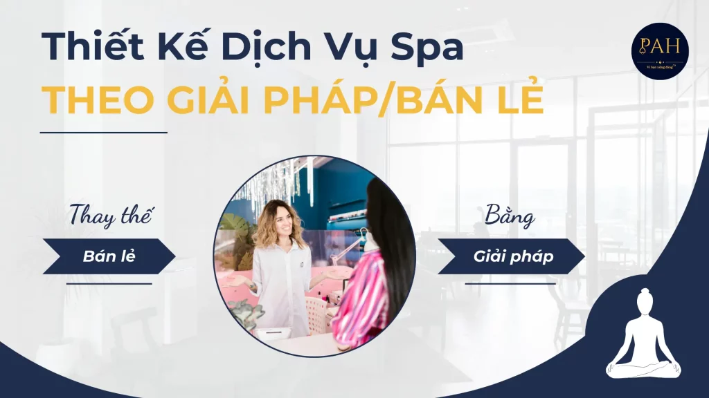 thiết kế dịch vụ spa theo giải pháp
