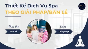 thiết kế dịch vụ spa theo giải pháp