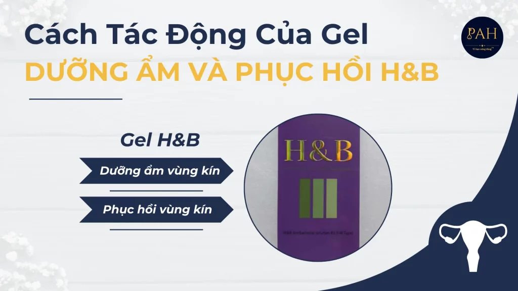 Cách Tác Động Của Gel Dưỡng Ẩm Và Phục Hồi Vùng Kín H&B