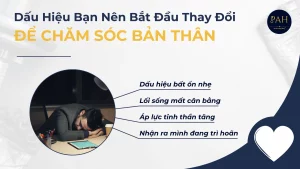 dấu hiệu bạn nên bắt đầu thay đổi để chăm sóc bản thân