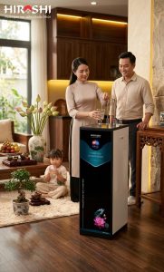 MÁY NƯỚC HIROSHI HYDROGEN ION KIỀM CAO CẤP 9 CHỨC NĂNG HS-MD901