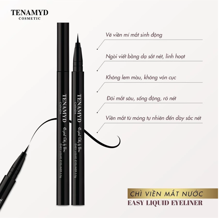 Chì viền mắt nước - TENAMYD EASY LIQUID EYELINER_4 Chì viền mắt nước - TENAMYD EASY LIQUID EYELINER_4
