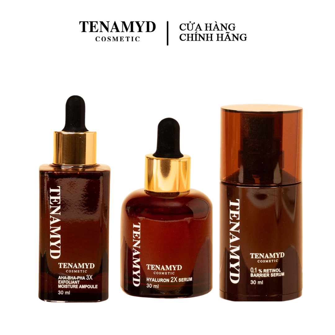 Combo Chăm sóc toàn diện - Retinol 0,1% + AHA-BHA-PHA + Hyaluronic 2X Serum_1 Combo Chăm sóc toàn diện - Retinol 0,1% + AHA-BHA-PHA + Hyaluronic 2X Serum_1