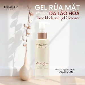 Gel rửa mặt Dành cho da lão hoá - TENAMYD SILK LAGOON TIME BLOCK SOFT GEL CLEANSER_3