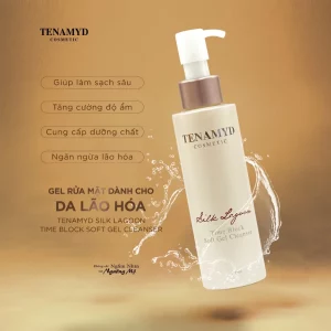 Gel rửa mặt Dành cho da lão hoá - TENAMYD SILK LAGOON TIME BLOCK SOFT GEL CLEANSER_4