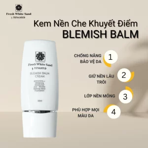 Kem Nền Che Khuyết Điểm - FRESH WHITE SAND BY TENAMYD BLEMISH BALM CREAM_4