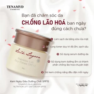 Kem Ngày Giàu Dưỡng Chất SPF15 - TENAMYD SILK LAGOON NUTRITION LIFT DAY CREAM SPF15_4