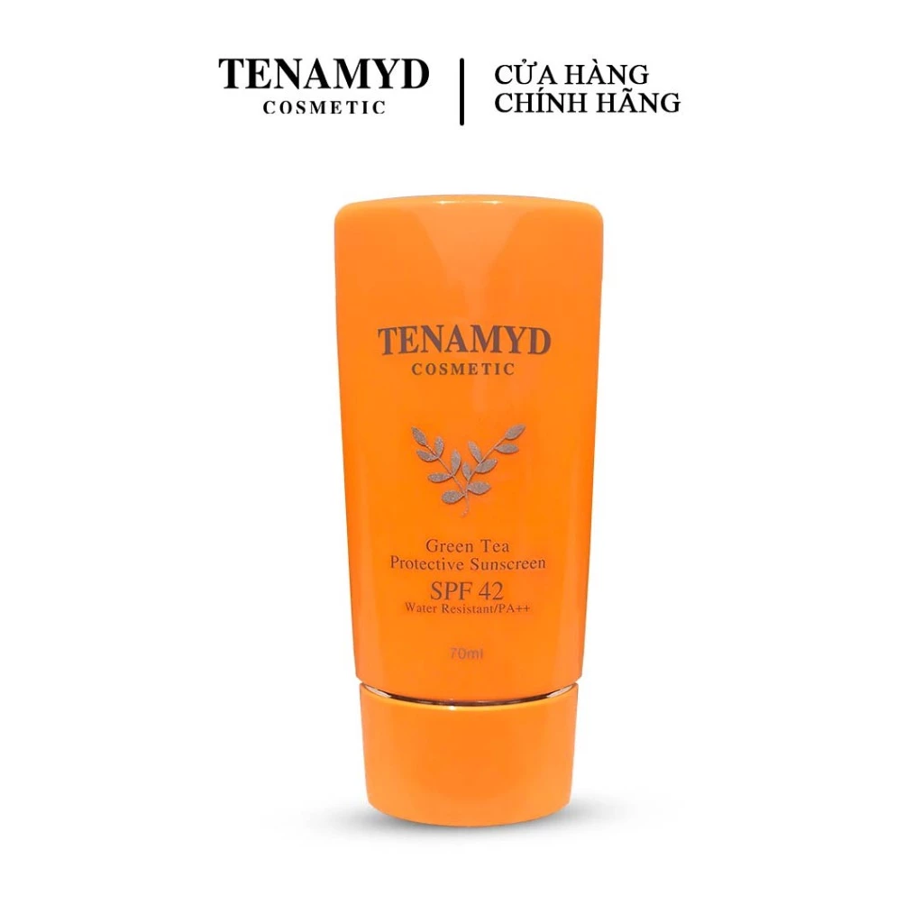Kem chống nắng trà xanh SPF42PA++ - TENAMYD GREEN TEA PROTECTIVE SUNSCREEN SPF42 WATER RESISTANTPA++_1 Kem chống nắng trà xanh SPF42PA++ - TENAMYD GREEN TEA PROTECTIVE SUNSCREEN SPF42 WATER RESISTANTPA++_1
