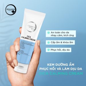 Kem dưỡng ẩm phục hồi và làm dịu da - TENAMYD DOCTOR CICA CALMING CREAM_2