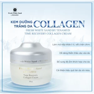 Kem dưỡng da Collagen - FRESH WHITE SAND BY TENAMYD TIME RECOVERY COLLAGEN CREAM_4