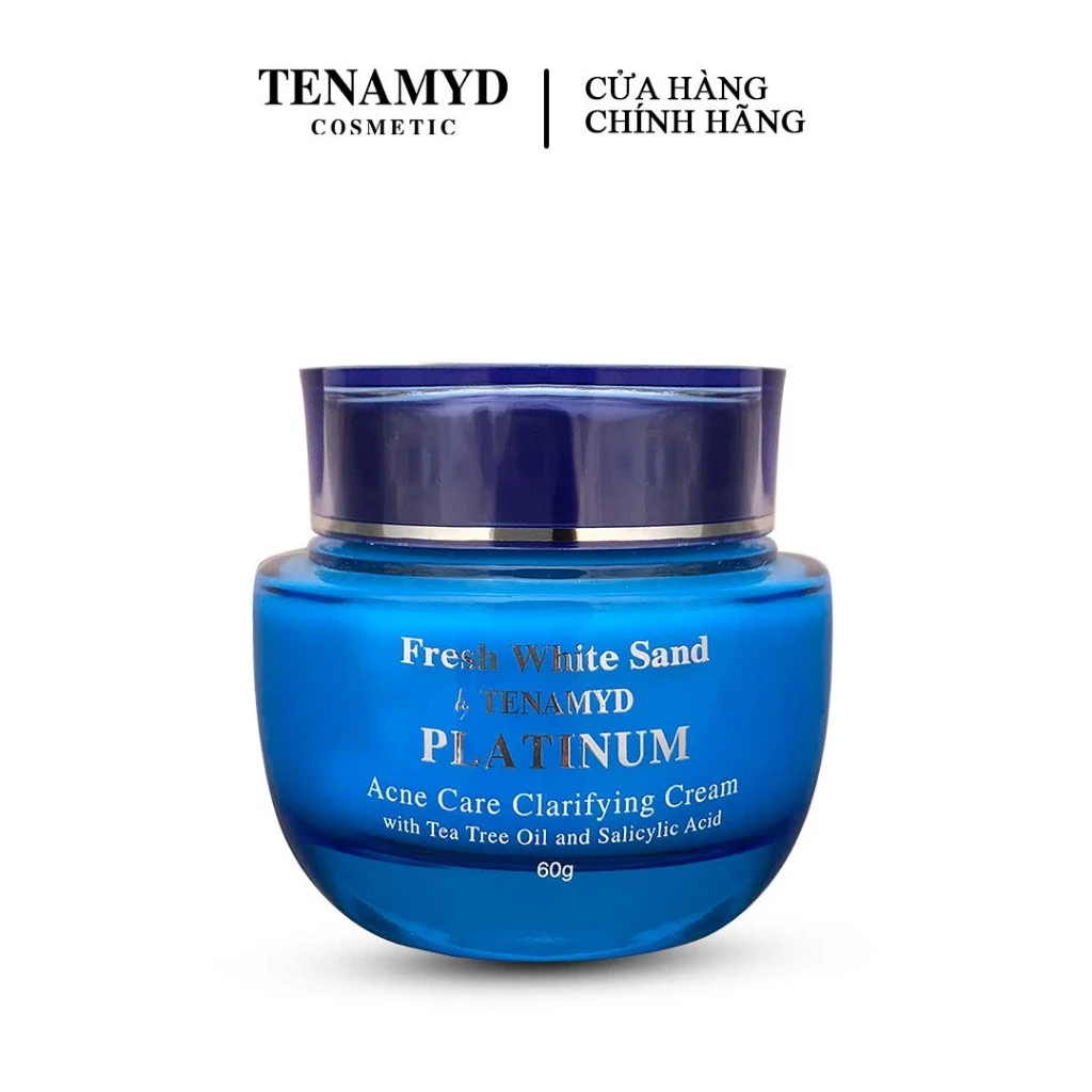 Kem dưỡng da dành cho da mụn - FRESH WHITE SAND BY TENAMYD PLATINUM ACNE CARE CLARIFYING CREAM_1 Kem dưỡng da dành cho da mụn - FRESH WHITE SAND BY TENAMYD PLATINUM ACNE CARE CLARIFYING CREAM_1
