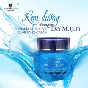 Kem dưỡng da dành cho da mụn - FRESH WHITE SAND BY TENAMYD PLATINUM ACNE CARE CLARIFYING CREAM_4