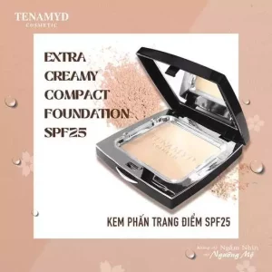 Kem phấn trang điểm SPF25 - TENAMYD EXTRA CREAMY COMPACT FOUNDATION SPF25_2