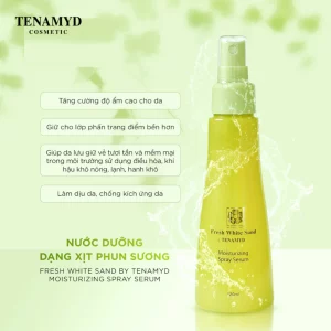 Nước dưỡng dạng xịt phun sương - FRESH WHITE SAND BY TENAMYD MOISTURIZING SPRAY SERUM_3