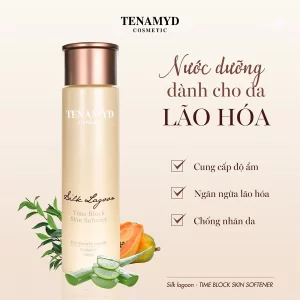 Nước dưỡng dành cho da lão hoá - TENAMYD SILK LAGOON TIME BLOCK SKIN SOFTENER_2