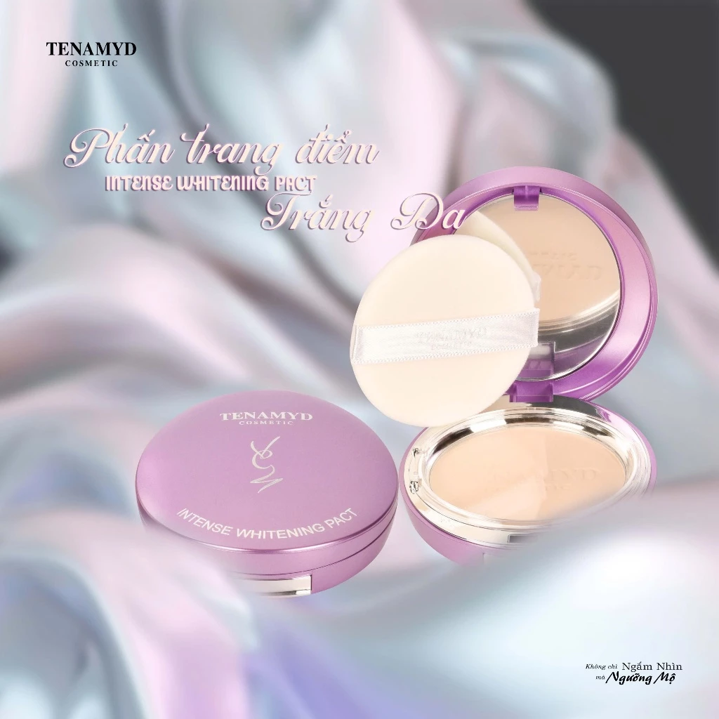 Phấn trang điểm trắng da - TENAMYD INTENSE WHITENING PACT_3