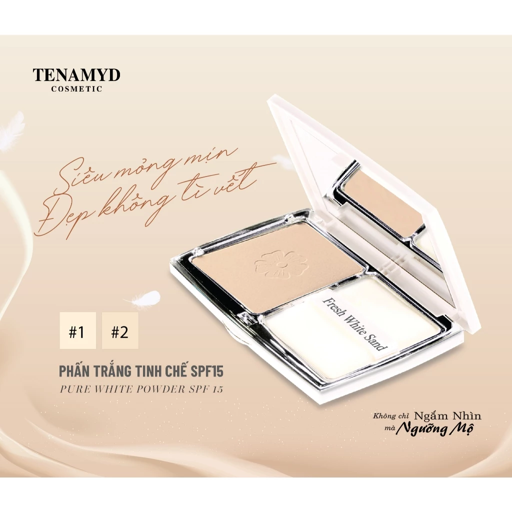 Phấn trắng tinh chế SPF15 - FRESH WHITE SAND BY TENAMYD PURE WHITE POWDER SPF15_4