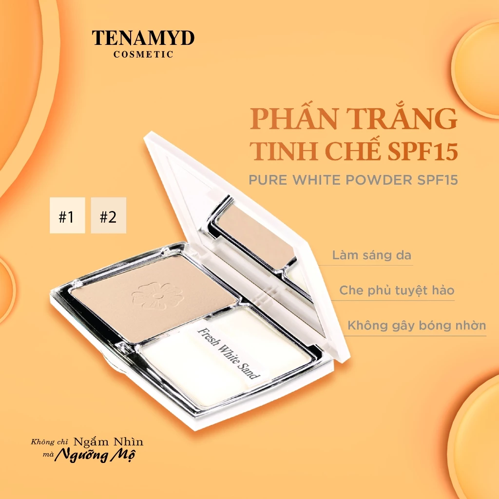 Phấn trắng tinh chế SPF15 - FRESH WHITE SAND BY TENAMYD PURE WHITE POWDER SPF15_5