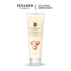 Sữa làm sạch tế bào chết - FRESH WHITE SAND BY TENAMYD DEEP CLEAN PORE CARE SCRUB FOAM CLEANSER_1