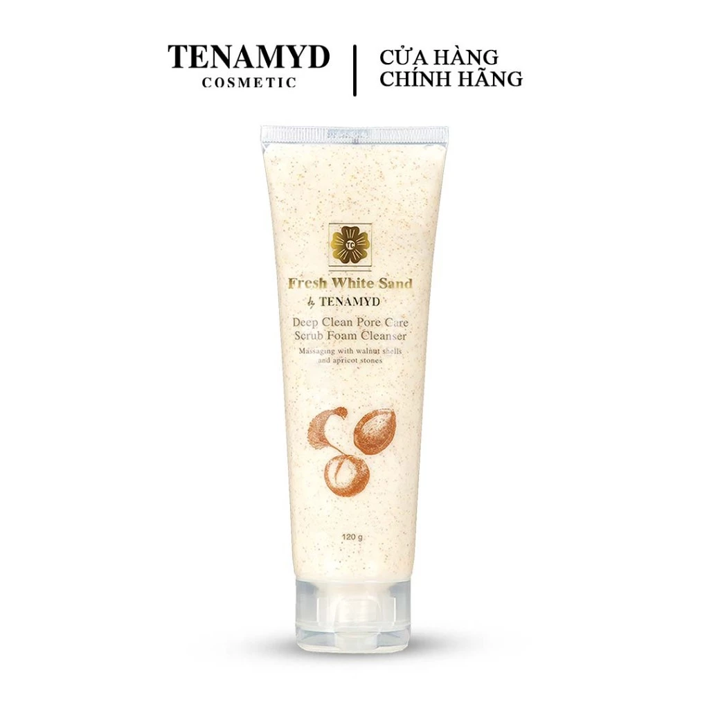 Sữa làm sạch tế bào chết - FRESH WHITE SAND BY TENAMYD DEEP CLEAN PORE CARE SCRUB FOAM CLEANSER_1 Sữa làm sạch tế bào chết - FRESH WHITE SAND BY TENAMYD DEEP CLEAN PORE CARE SCRUB FOAM CLEANSER_1