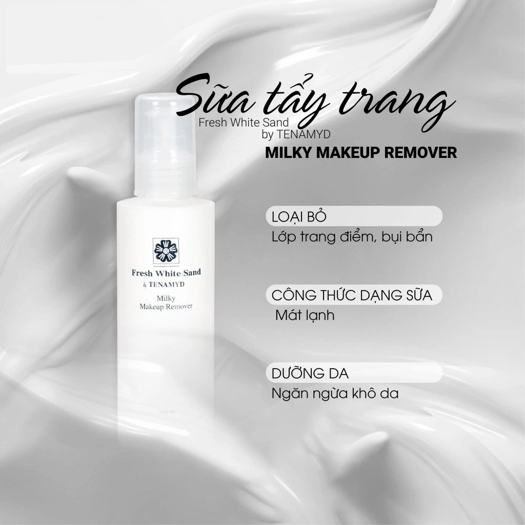 Sữa tẩy trang - FRESH WHITE SAND BY TENAMYD MILKY MAKEUP REMOVER_3