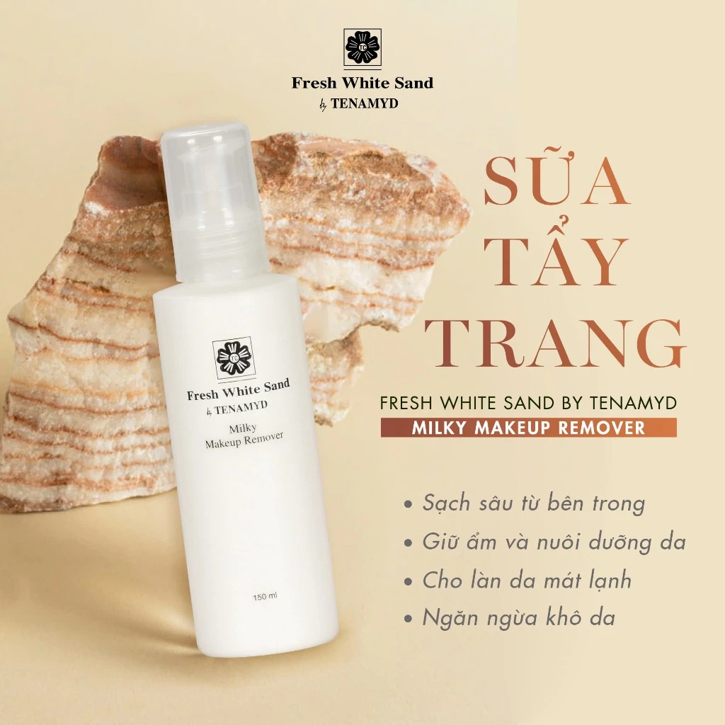 Sữa tẩy trang - FRESH WHITE SAND BY TENAMYD MILKY MAKEUP REMOVER_4
