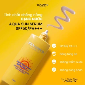 Tinh chất chống nắng dạng nước - TENAMYD AQUA SUN SERUM SPF50/PA+++_1
