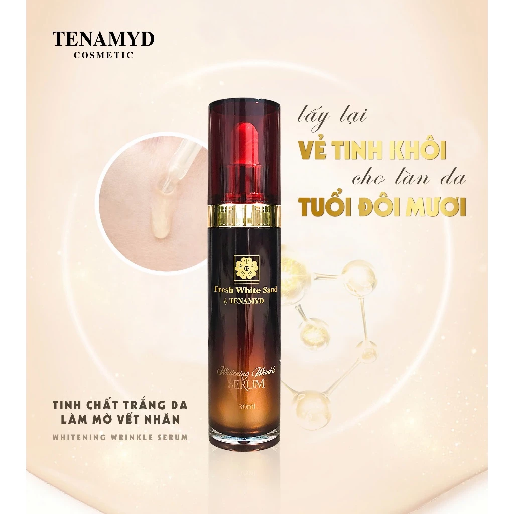 Tinh chất trắng da làm mờ vết nhăn - FRESH WHITE SAND BY TENAMYD WHITENING WRINKLE SERUM_5 Tinh chất trắng da làm mờ vết nhăn - FRESH WHITE SAND BY TENAMYD WHITENING WRINKLE SERUM_5