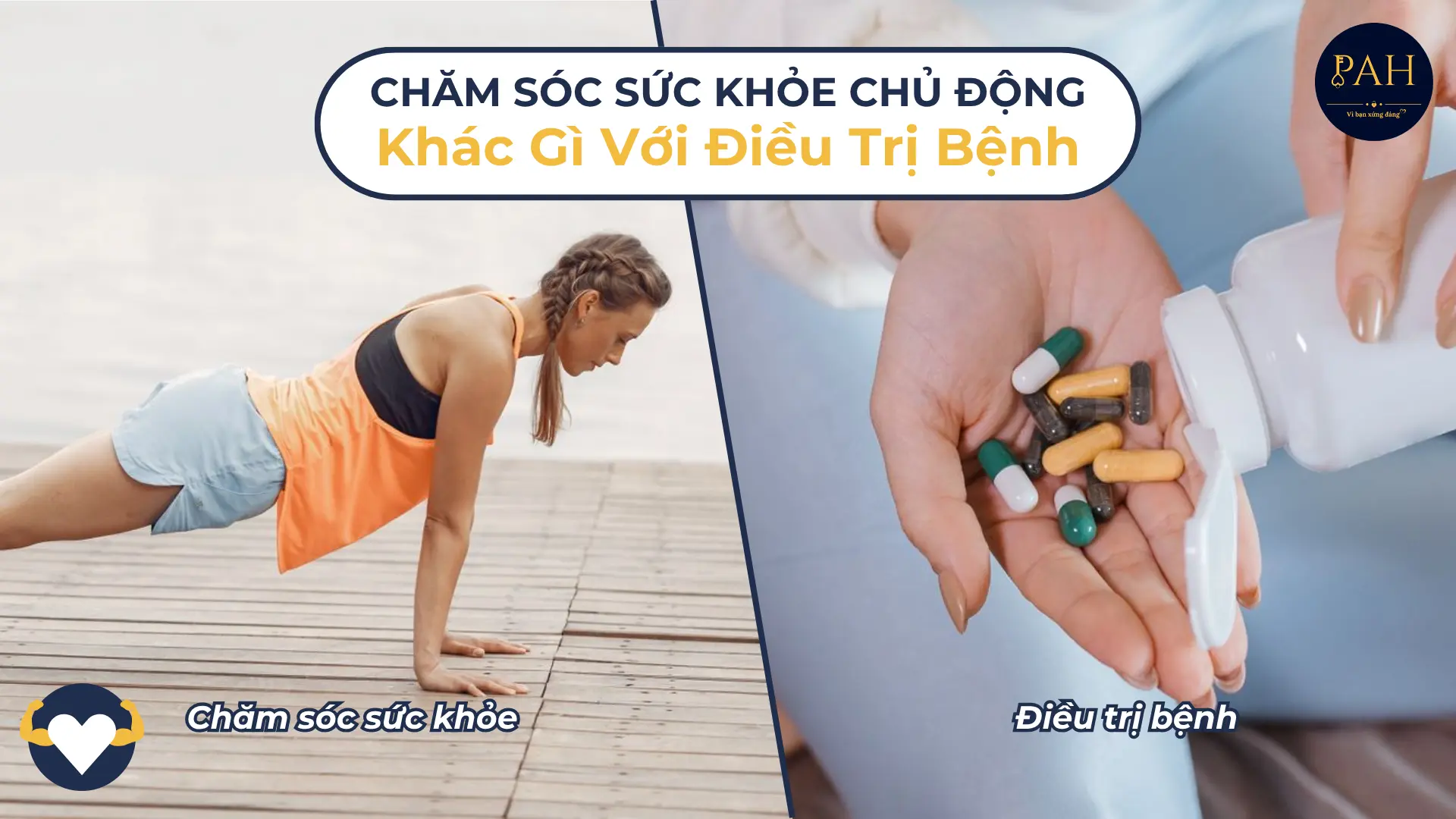 chăm sóc sức khỏe chủ động khác gì với điều trị bệnh