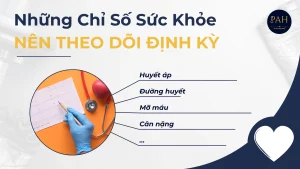 những chỉ số sức khỏe nên theo dõi định kỳ