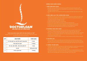 chính sách bảo hành DOCTORLOAN