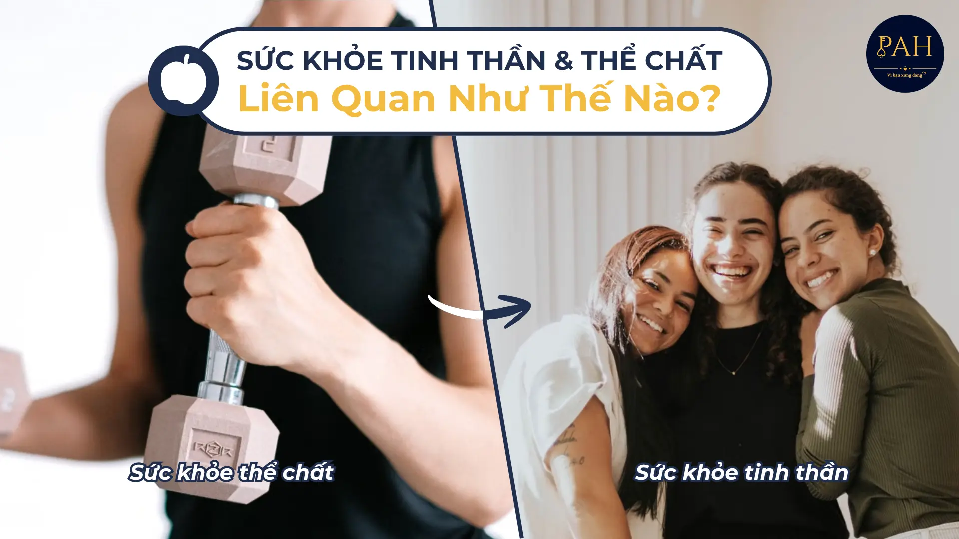sức khỏe thể chất và tinh thần liên quan như thế nào