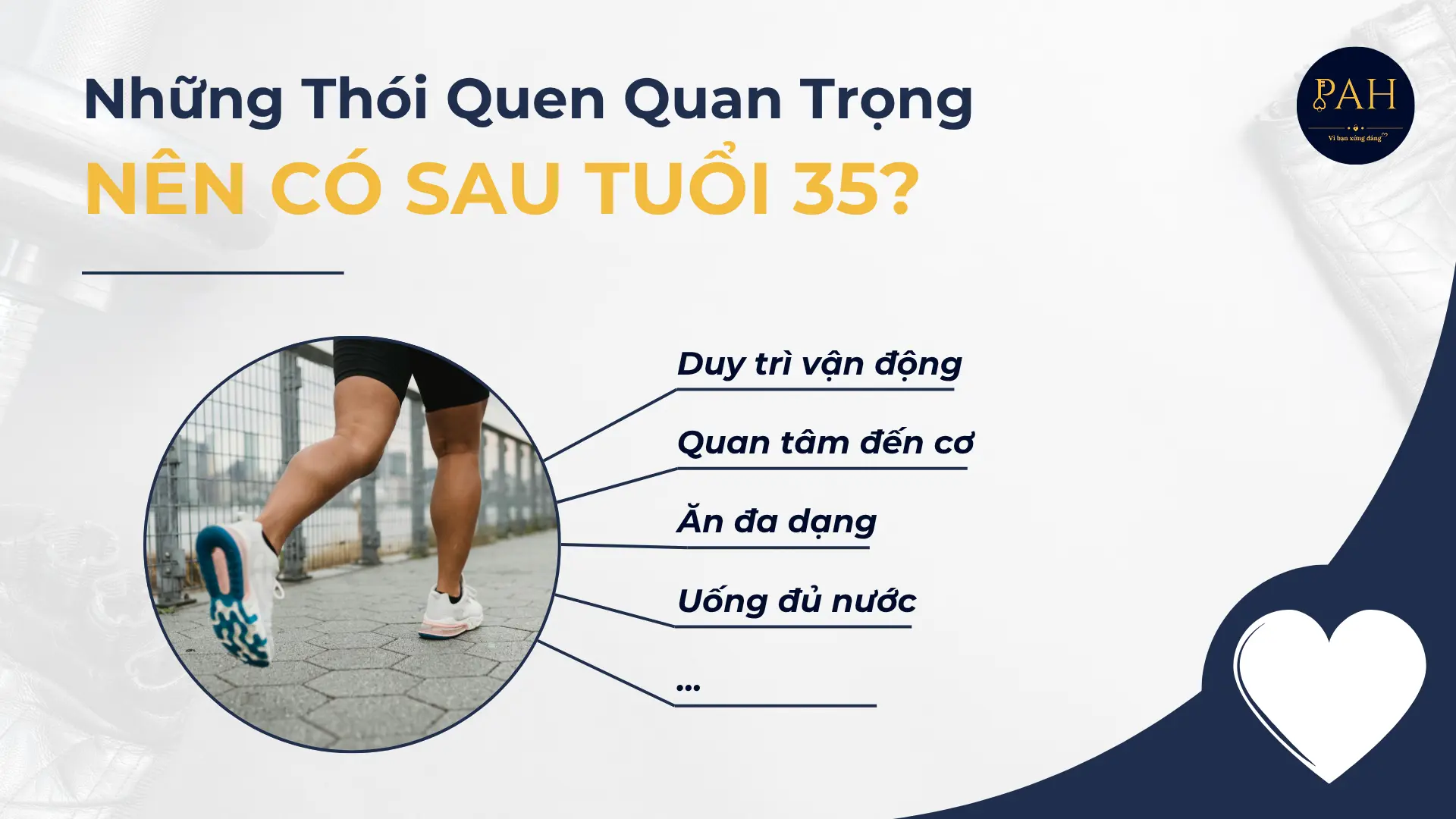những thói quen quan trọng nên có sau tuổi 35
