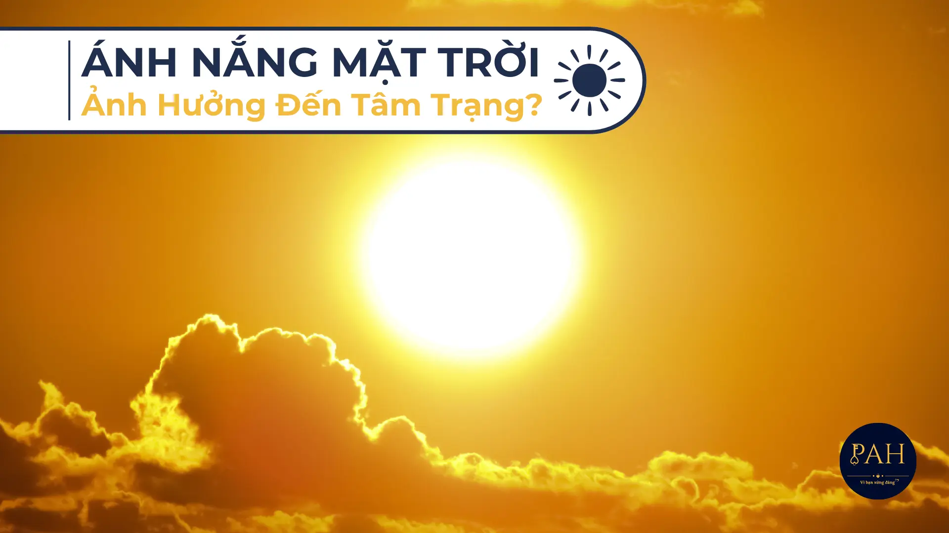 ánh nắng mặt trời ảnh hưởng đến tâm trạng như thế nào